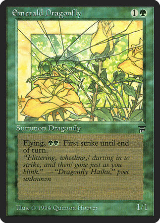 Emerald Dragonfly [Legends] | Exor Games Summserside