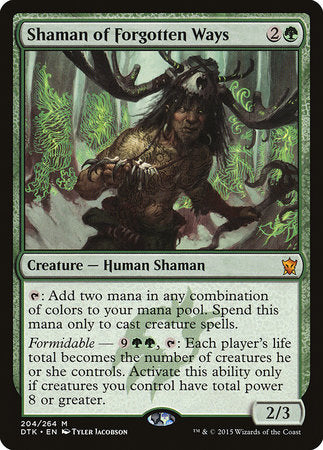 Shaman of Forgotten Ways [Dragons of Tarkir] | Exor Games Summserside