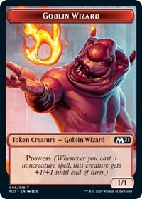 Goblin Wizard // Weird Double-sided Token [Core Set 2021 Tokens] | Exor Games Summserside
