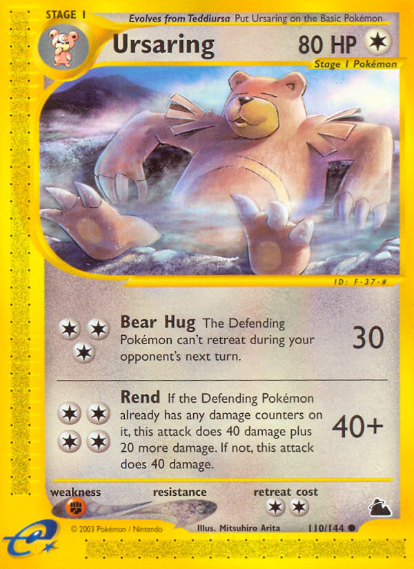 Ursaring (110/144) [Skyridge] | Exor Games Summserside