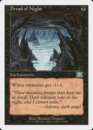 Dread of Night [Classic Sixth Edition] | Exor Games Summserside