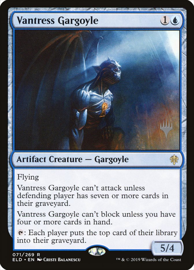 Vantress Gargoyle (Promo Pack) [Throne of Eldraine Promos] | Exor Games Summserside