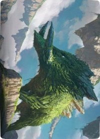 Yasharn, Implacable Earth Art Card [Zendikar Rising Art Series] | Exor Games Summserside