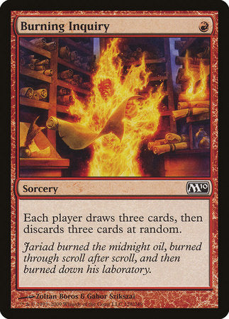 Burning Inquiry [Magic 2010] | Exor Games Summserside