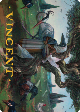 Kindred Discovery Art Card (Gold-Stamped Signature) [Commander Legends: Battle for Baldur's Gate Art Series] | Exor Games Summserside