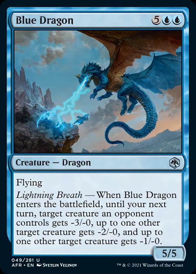 Blue Dragon [Dungeons & Dragons: Adventures in the Forgotten Realms] | Exor Games Summserside