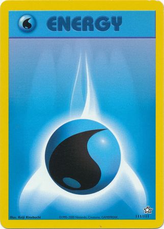 Water Energy (111/111) [Neo Genesis Unlimited] | Exor Games Summserside