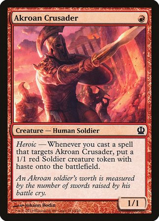 Akroan Crusader [Theros] | Exor Games Summserside