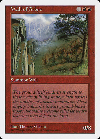 Wall of Stone [Fifth Edition] | Exor Games Summserside