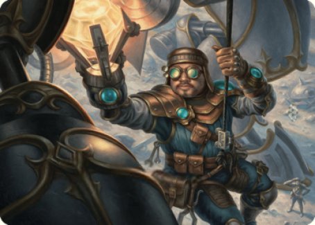 Powerstone Engineer Art Card [The Brothers' War Art Series] | Exor Games Summserside