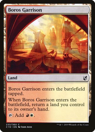 Boros Garrison [Commander 2019] | Exor Games Summserside