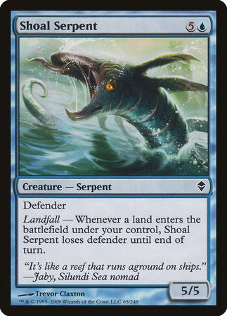Shoal Serpent [Zendikar] | Exor Games Summserside