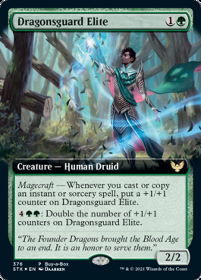 Dragonsguard Elite (Buy-A-Box) [Strixhaven: School of Mages Promos] | Exor Games Summserside