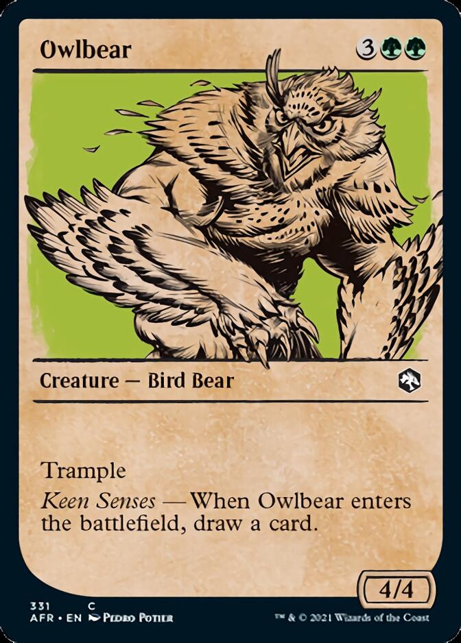 Owlbear (Showcase) [Dungeons & Dragons: Adventures in the Forgotten Realms] | Exor Games Summserside