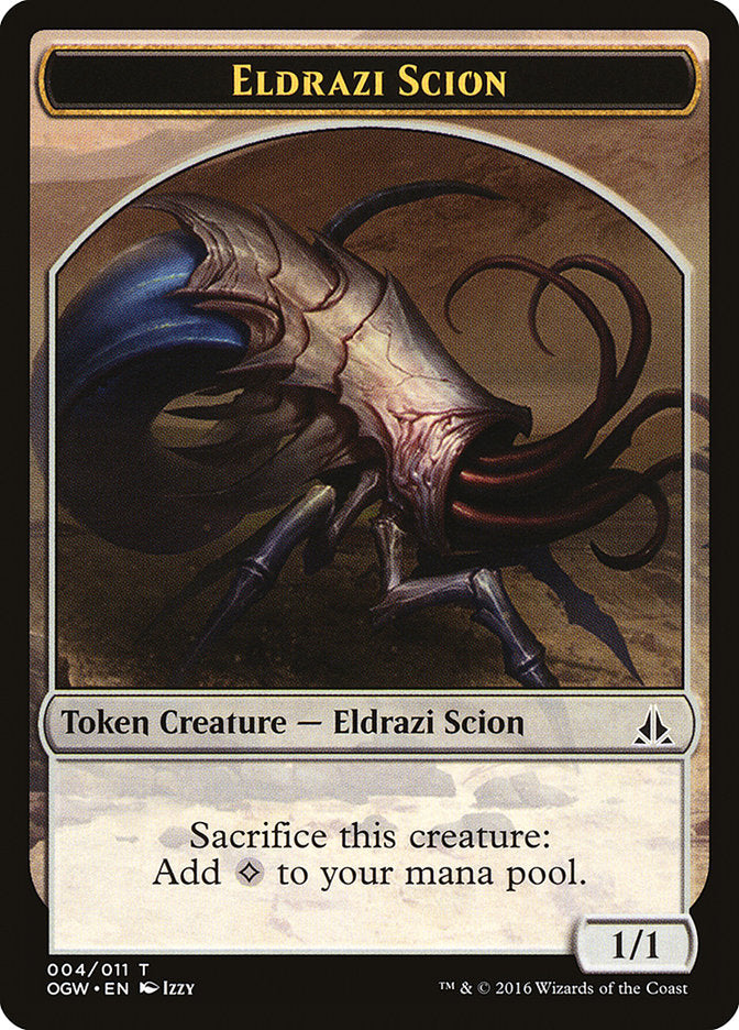 Eldrazi Scion (004/011) [Oath of the Gatewatch Tokens] | Exor Games Summserside