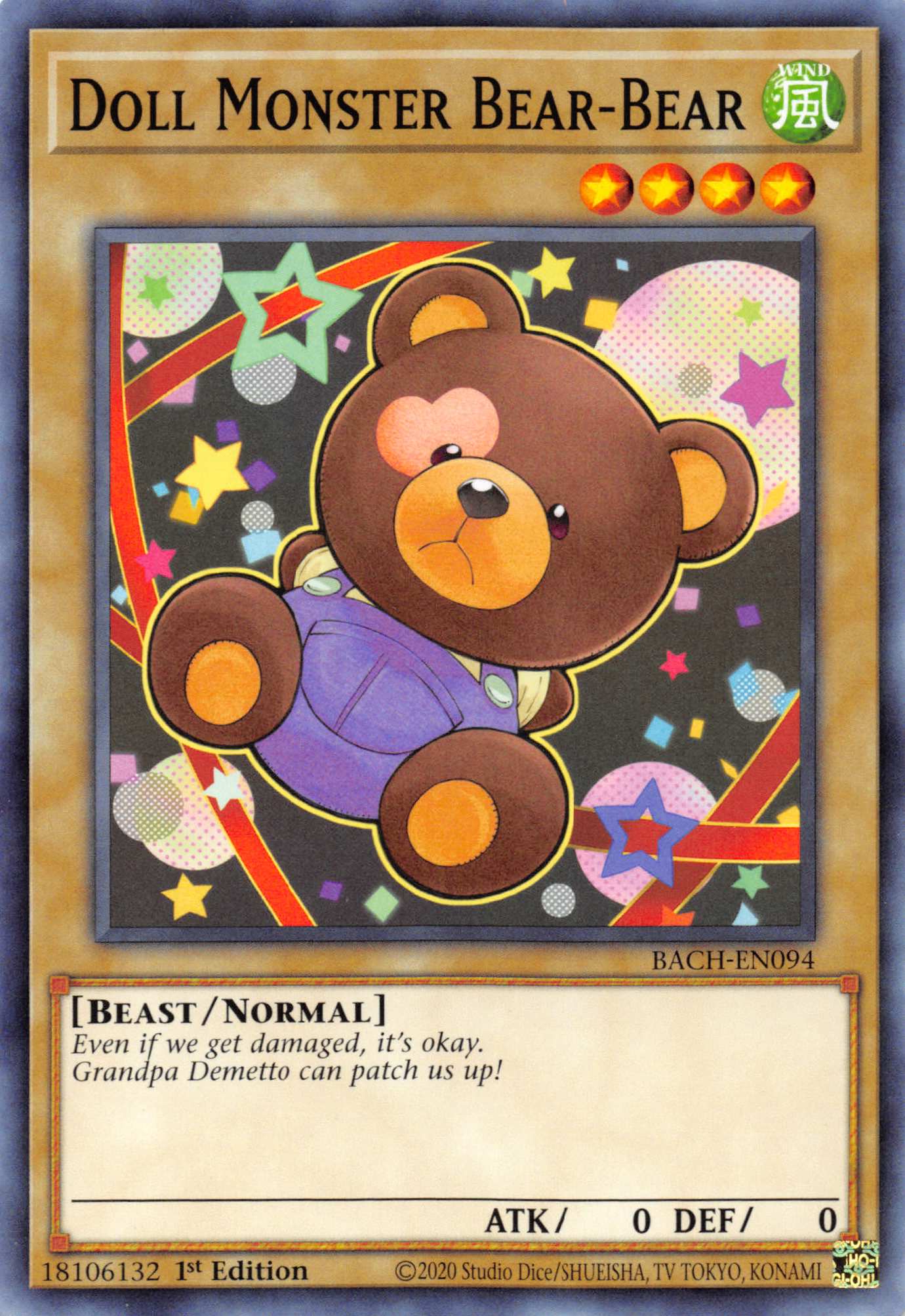 Doll Monster Bear-Bear [BACH-EN094] Common | Exor Games Summserside