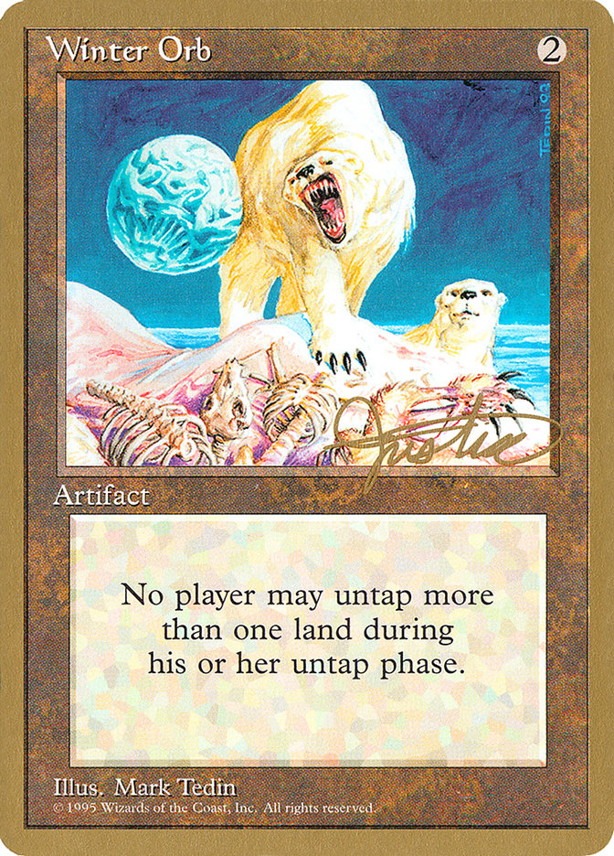 Winter Orb (Mark Justice) [Pro Tour Collector Set] | Exor Games Summserside