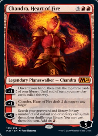 Chandra, Heart of Fire [Core Set 2021] | Exor Games Summserside