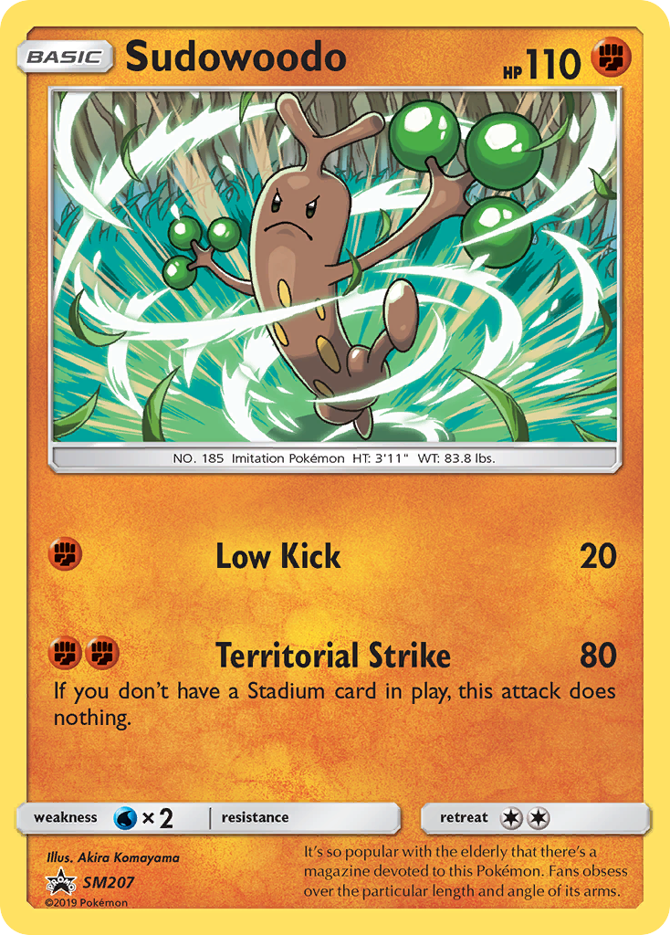 Sudowoodo (SM207) [Sun & Moon: Black Star Promos] | Exor Games Summserside