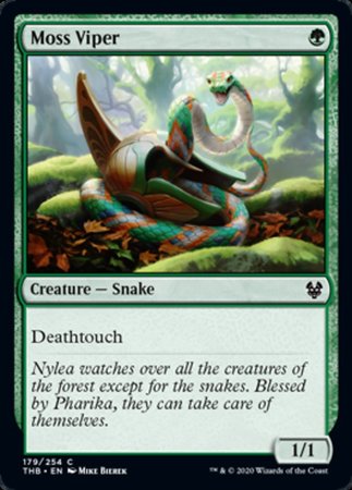 Moss Viper [Theros Beyond Death] | Exor Games Summserside