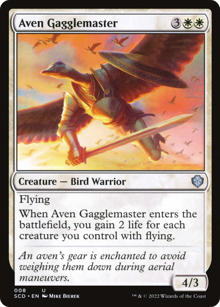 Aven Gagglemaster [Starter Commander Decks] | Exor Games Summserside