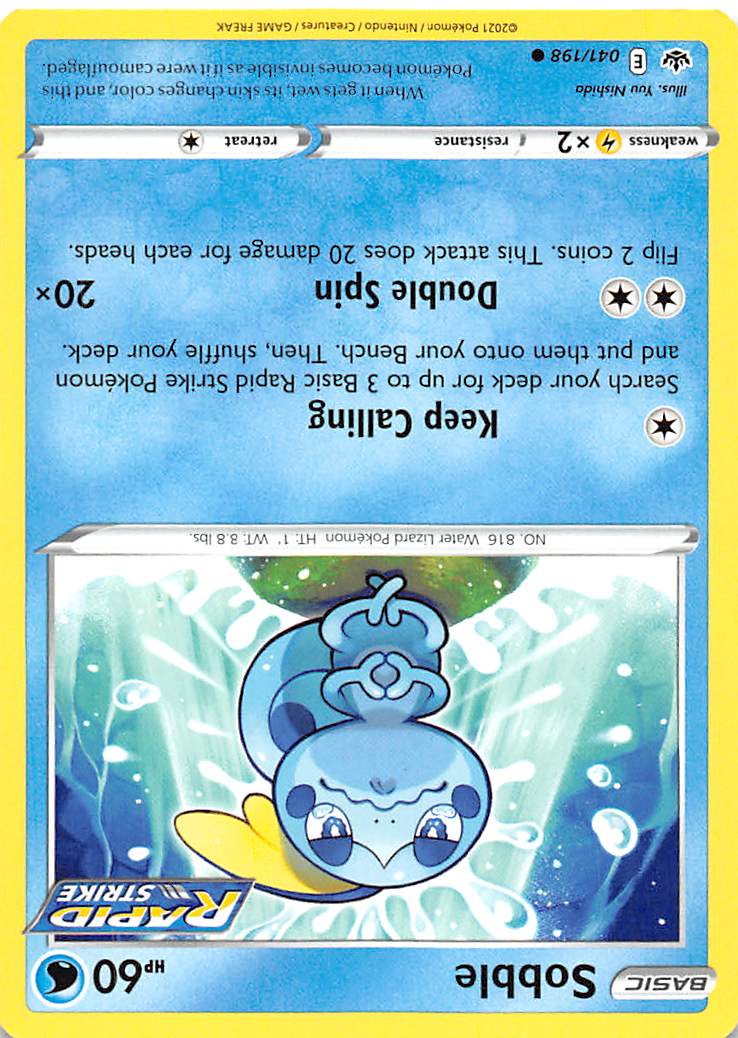 Sobble (041/198) [Sword & Shield: Chilling Reign] | Exor Games Summserside