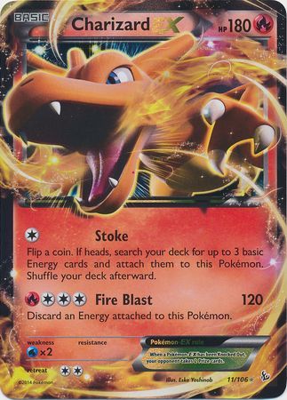 Charizard EX (11/106) (Jumbo Card) [XY: Flashfire] | Exor Games Summserside