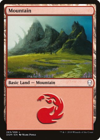 Mountain (265) [Dominaria] | Exor Games Summserside