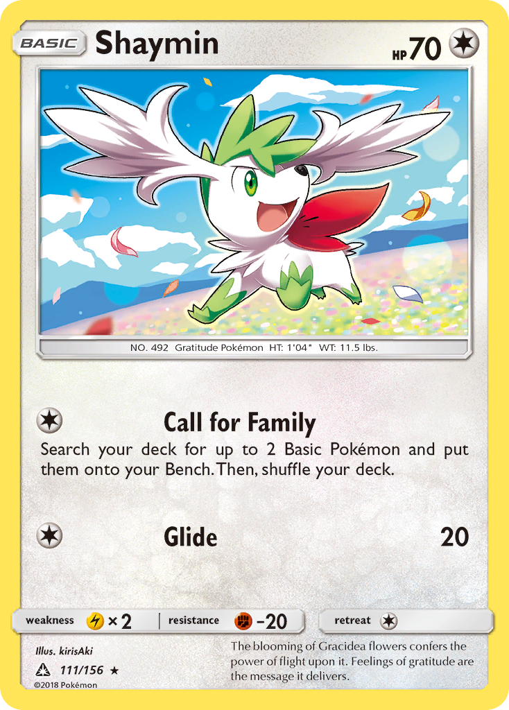 Shaymin (111/156) [Sun & Moon: Ultra Prism] | Exor Games Summserside