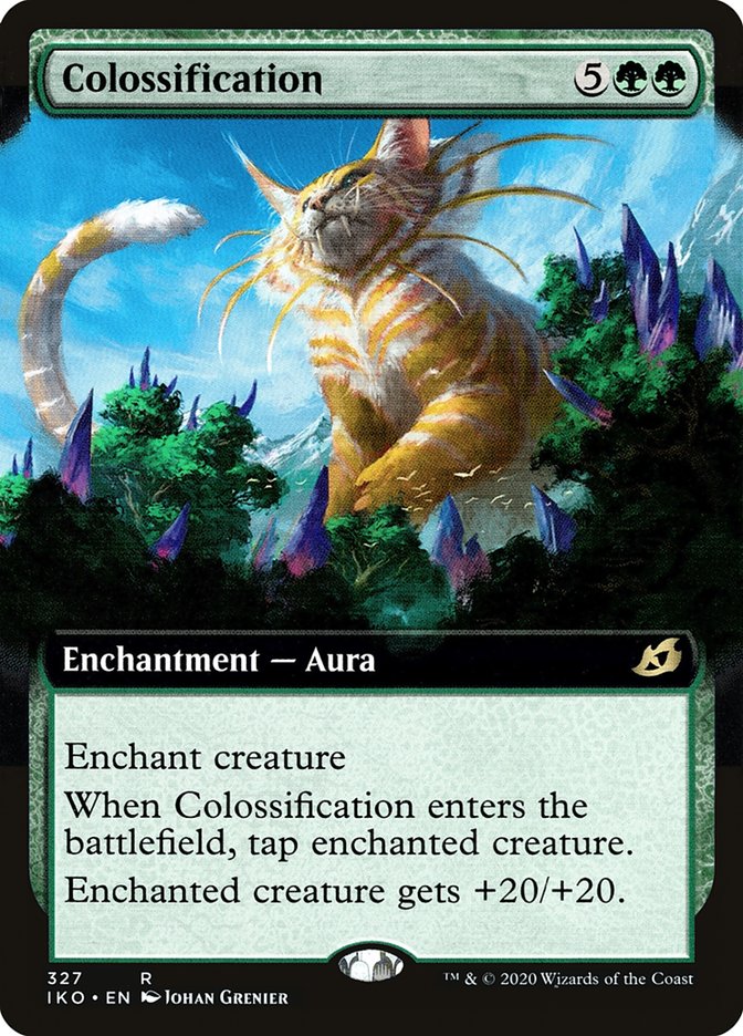 Colossification (Extended Art) [Ikoria: Lair of Behemoths] | Exor Games Summserside