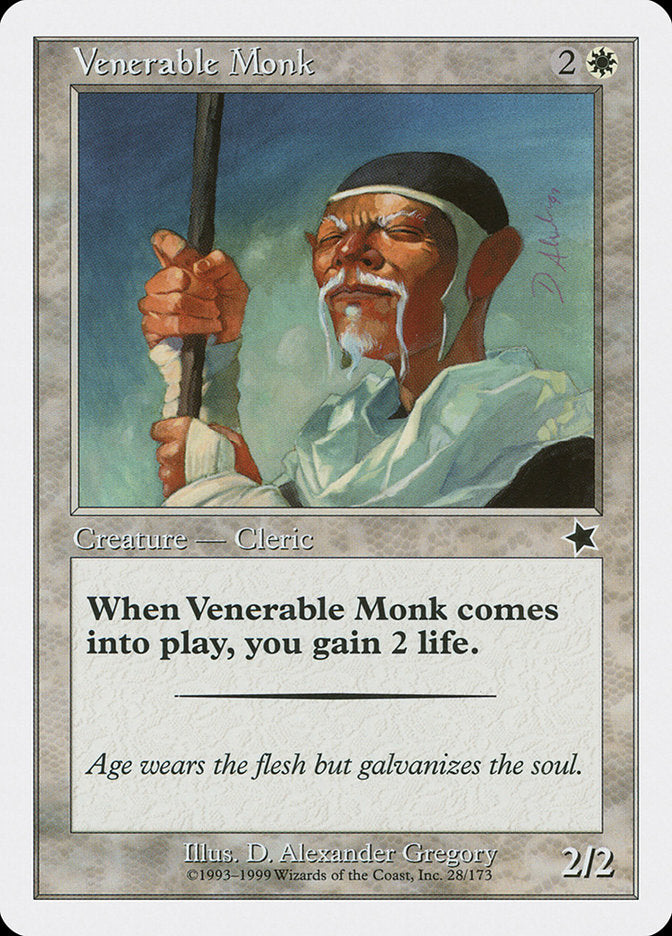 Venerable Monk [Starter 1999] | Exor Games Summserside