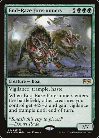 End-Raze Forerunners [Ravnica Allegiance] | Exor Games Summserside