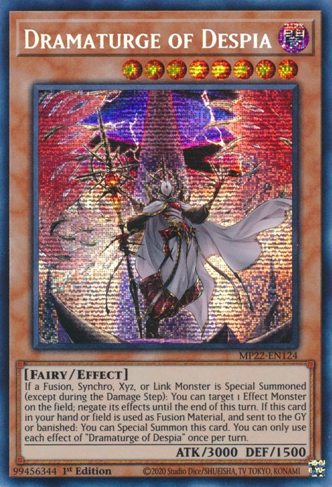 Dramaturge of Despia [MP22-EN124] Prismatic Secret Rare | Exor Games Summserside