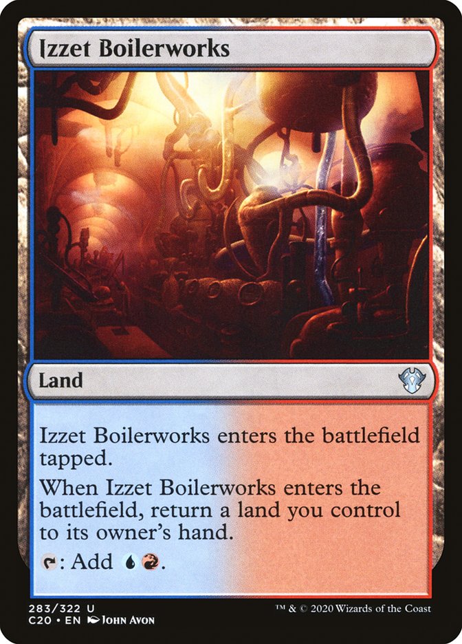 Izzet Boilerworks [Commander 2020] | Exor Games Summserside