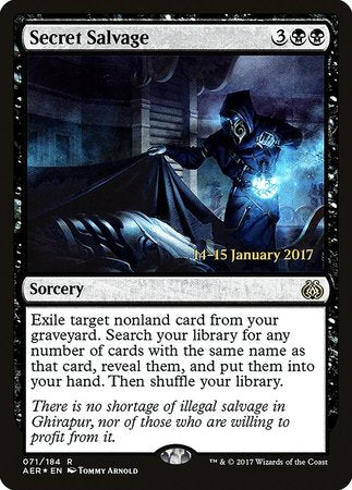 Secret Salvage [Aether Revolt Promos] | Exor Games Summserside