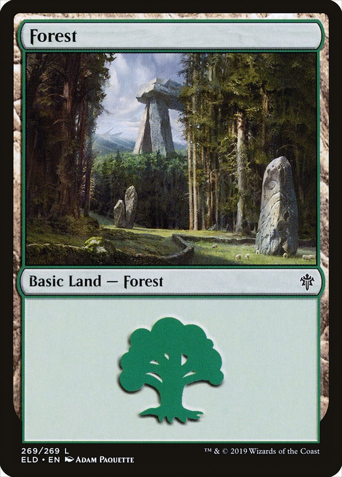 Forest (269) [Throne of Eldraine] | Exor Games Summserside