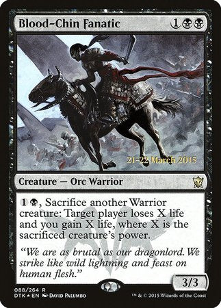 Blood-Chin Fanatic [Dragons of Tarkir Promos] | Exor Games Summserside