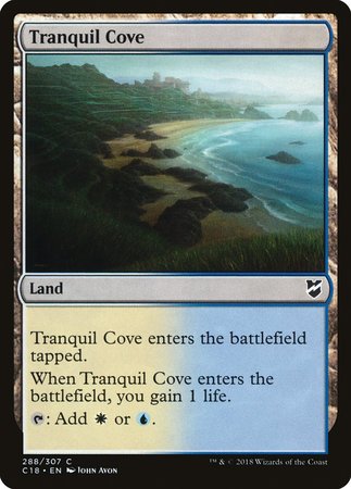 Tranquil Cove [Commander 2018] | Exor Games Summserside