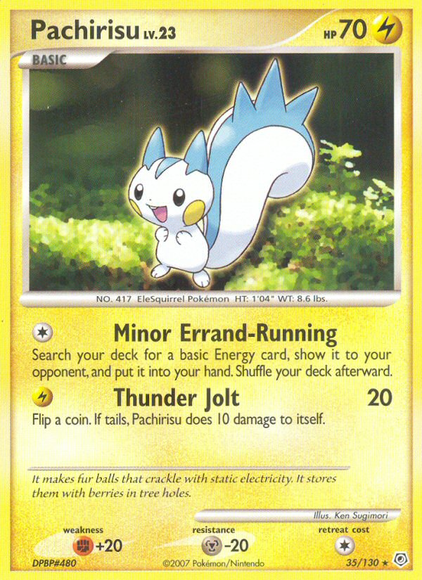 Pachirisu (35/130) [Diamond & Pearl: Base Set] | Exor Games Summserside