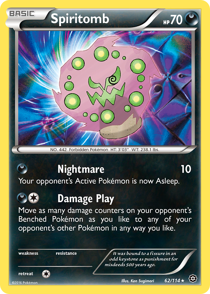 Spiritomb (62/114) [XY: Steam Siege] | Exor Games Summserside