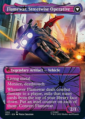 Flamewar, Brash Veteran // Flamewar, Streetwise Operative (Shattered Glass) [Universes Beyond: Transformers] | Exor Games Summserside