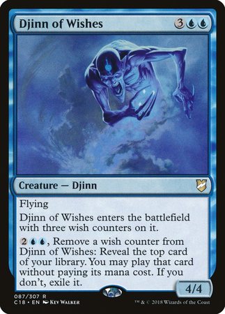 Djinn of Wishes [Commander 2018] | Exor Games Summserside