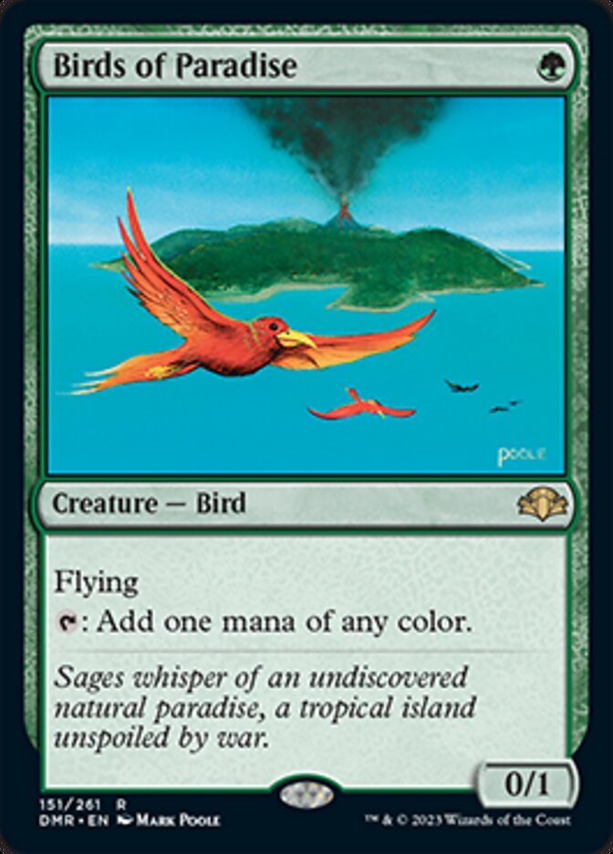 Birds of Paradise [Dominaria Remastered] | Exor Games Summserside