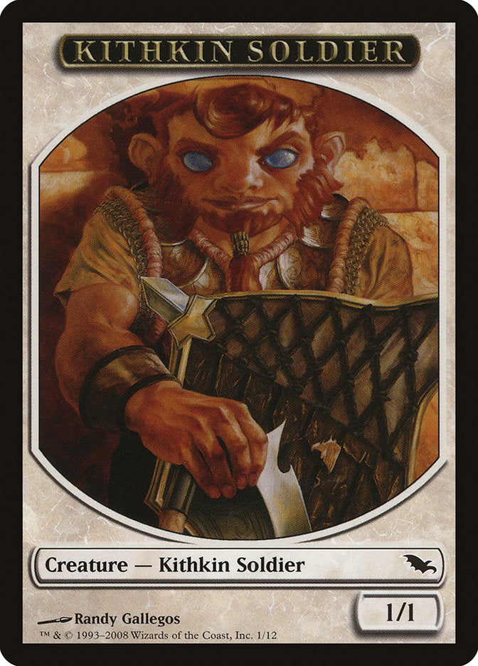 Kithkin Soldier [Shadowmoor Tokens] | Exor Games Summserside