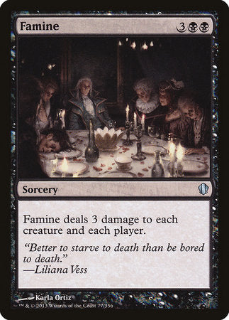 Famine [Commander 2013] | Exor Games Summserside