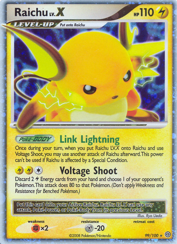Raichu LV.X (99/100) [Diamond & Pearl: Stormfront] | Exor Games Summserside