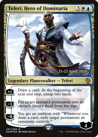 Teferi, Hero of Dominaria [Dominaria Promos] | Exor Games Summserside