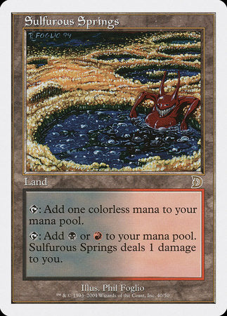 Sulfurous Springs [Deckmasters] | Exor Games Summserside