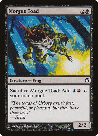 Morgue Toad [Duel Decks: Ajani vs. Nicol Bolas] | Exor Games Summserside