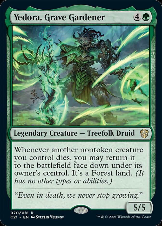 Yedora, Grave Gardener [Commander 2021] | Exor Games Summserside